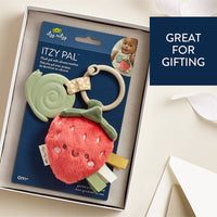 Itzy Pal™ Plush + Teether: Croissant