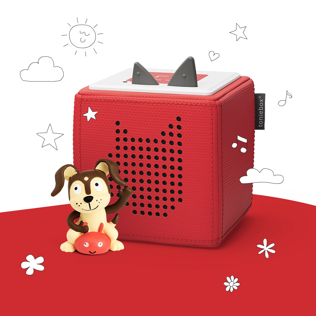 Toniebox Playtime Puppy Starter Set - Red – Trendy Tots Winnipeg