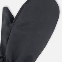 Mid-Season Mittens In Recycled Polyester Black