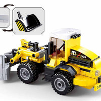 2-in-1 Forklift Truck Building Brick Kit (200 pcs)