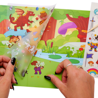 set the scene transfer stickers magic - magical forest