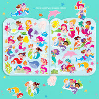 Dry Erase Coloring Book - Magical Mermaids