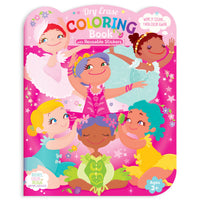 Dry Erase Coloring Book - Pretty Ballerina