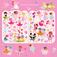 Dry Erase Coloring Book - Pretty Ballerina
