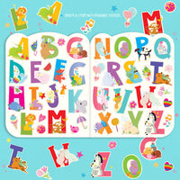 Dry Erase Coloring Book - Animal ABC