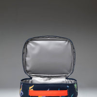 Pop Quiz Lunch Box Little Herschel | Watercolour Dinos Darkest Navy