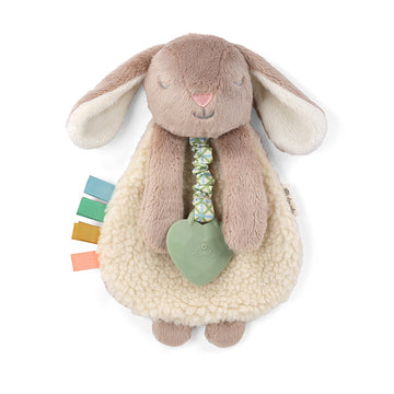 Itzy Lovey Plush with Silicone Teether Toy | Billie the Bunny