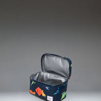 Herschel Heritage Lunch Box | Watercolour Dinos Darkest Navy