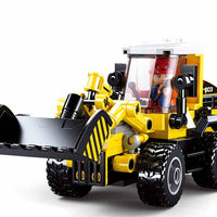 2-in-1 Forklift Truck Building Brick Kit (200 pcs)