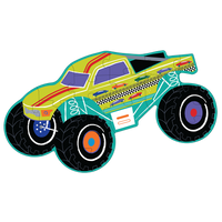 20 Piece Shaped Jigsaw in Shaped Box - Cars