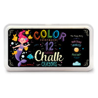 Color Everywhere Chalk Crayons- Magical Mermaids