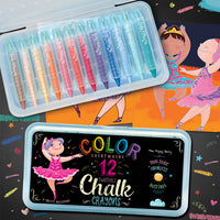 Color Everywhere Chalk Crayons- Pretty Ballerina