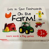 Lots to Spot Flashcards - On the farm
