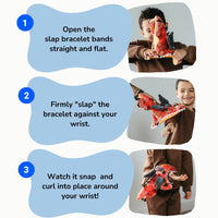 Slap bracelet Tarantula 9" Slapstix