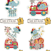 Lolo's Fire Fight Figure Puzzle