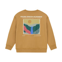 Oversized Sweater Backprint | Light Chestnut