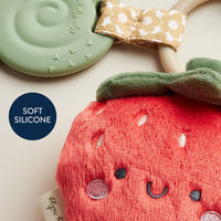 Itzy Pal™ Plush + Teether: Croissant