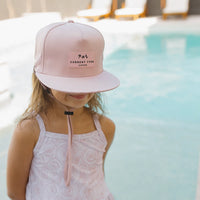 Classic Waterproof Snapback Hats (Blush)
