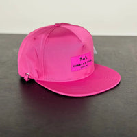 "Brights" Classic Waterproof Snapback Hats (Hot Pink)