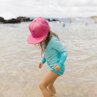 "Brights" Classic Waterproof Snapback Hats (Hot Pink)