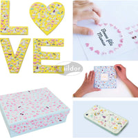 Cooky Heart Professions stickers