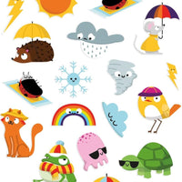 Cooky Weather stickers