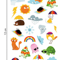 Cooky Weather stickers
