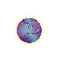 Cooky Planets stickers