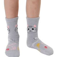 Cat Kids Fuzzy Socks