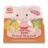"Little Bunny Pippa Gets Dressed All By Herself" Board Book