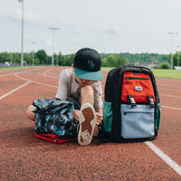 Colorblock Ice and Fire 26L Backpack - Tokyo Red