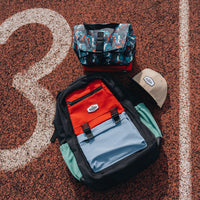 Colorblock Ice and Fire 26L Backpack - Tokyo Red