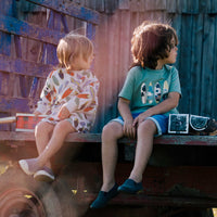 Jersey T-Shirt Greyish-Green