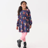 Flamingo Pink Cozy Leggings