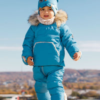 One Piece Baby Car Seat Snowsuit Sky Blue