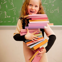 Color Block Knitted Sweater Dress Pink, Beige And Black