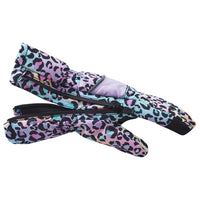 Winter & Ski Glove powered by ZIPGLOVE™TECHNOLOGY | Purple Leopard