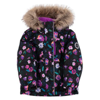 Justine Girls Snowsuit Black