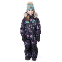 Lea-Maude Girls One-Piece Snowsuit Black