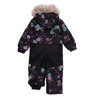 Lea-Maude Girls One-Piece Snowsuit Black