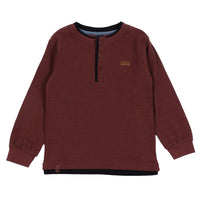 Brown Long Sleeve T-Shirt