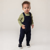 Baby Boy Navy Overalls