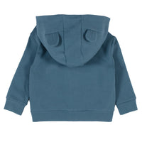 Baby Boy Teal Two-Piece Hooded Jacket Set