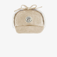 Cream corduroy cap, baby