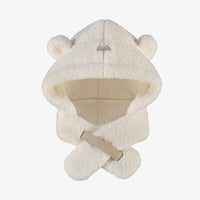 Cream sherpa hat, newborn