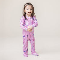 Baby Lilac One-Piece Pajamas