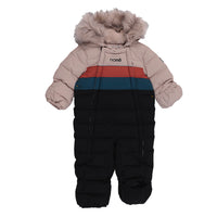 George Baby Boy Beige One-Piece Snowsuit