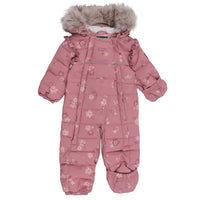 Sammie Baby Girl Pink One-Piece Snowsuit