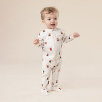 Teddy Bear One-Piece Pyjamas