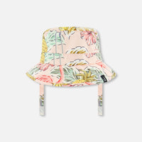 Beach Hat Printed Flamingo